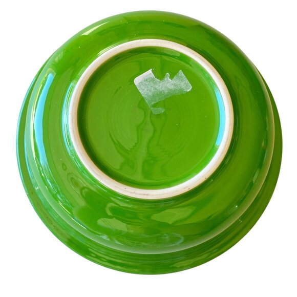 Fiestaware Shamrock Green pedestal serving bowl set of 2 Discontinued vegetables - Picture 9 of 10